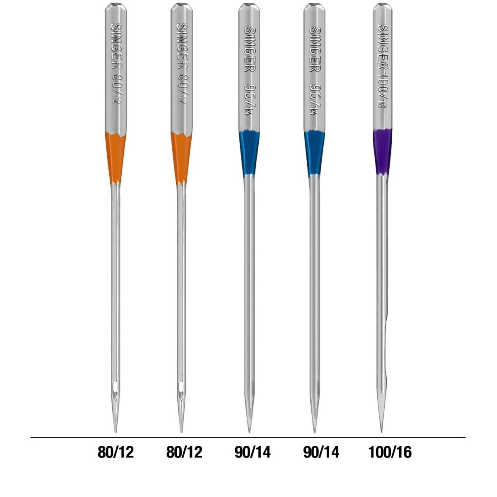 SINGER® Overlock, Topstitch & Embroidery Sewing Machine Needles, 45ct.